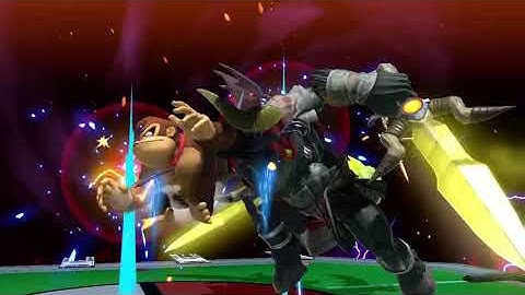 Super Smash Bros. Ultimate (Donkey Kong Vs. Min Min Vs. Bowser Vs. Ganondorf Vs. Ridley Vs. Byleth)
