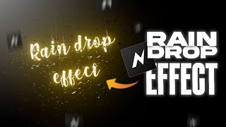 Rain drop effect in mobile | node video screenshot 2