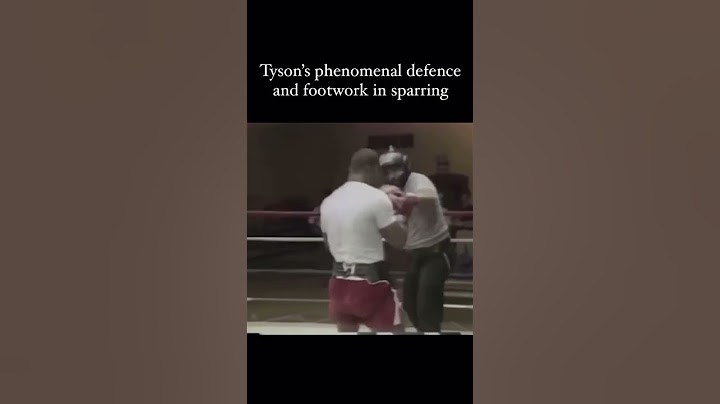 🏋️‍♂️😍🚴‍♀️🙌 Mike Tyson Phenomenal defense and footwork😱 #miketyson #footwork #defence