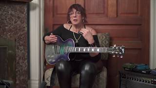 Video thumbnail of "Joanna Connor: Dust My Broom. Guitar lesson"