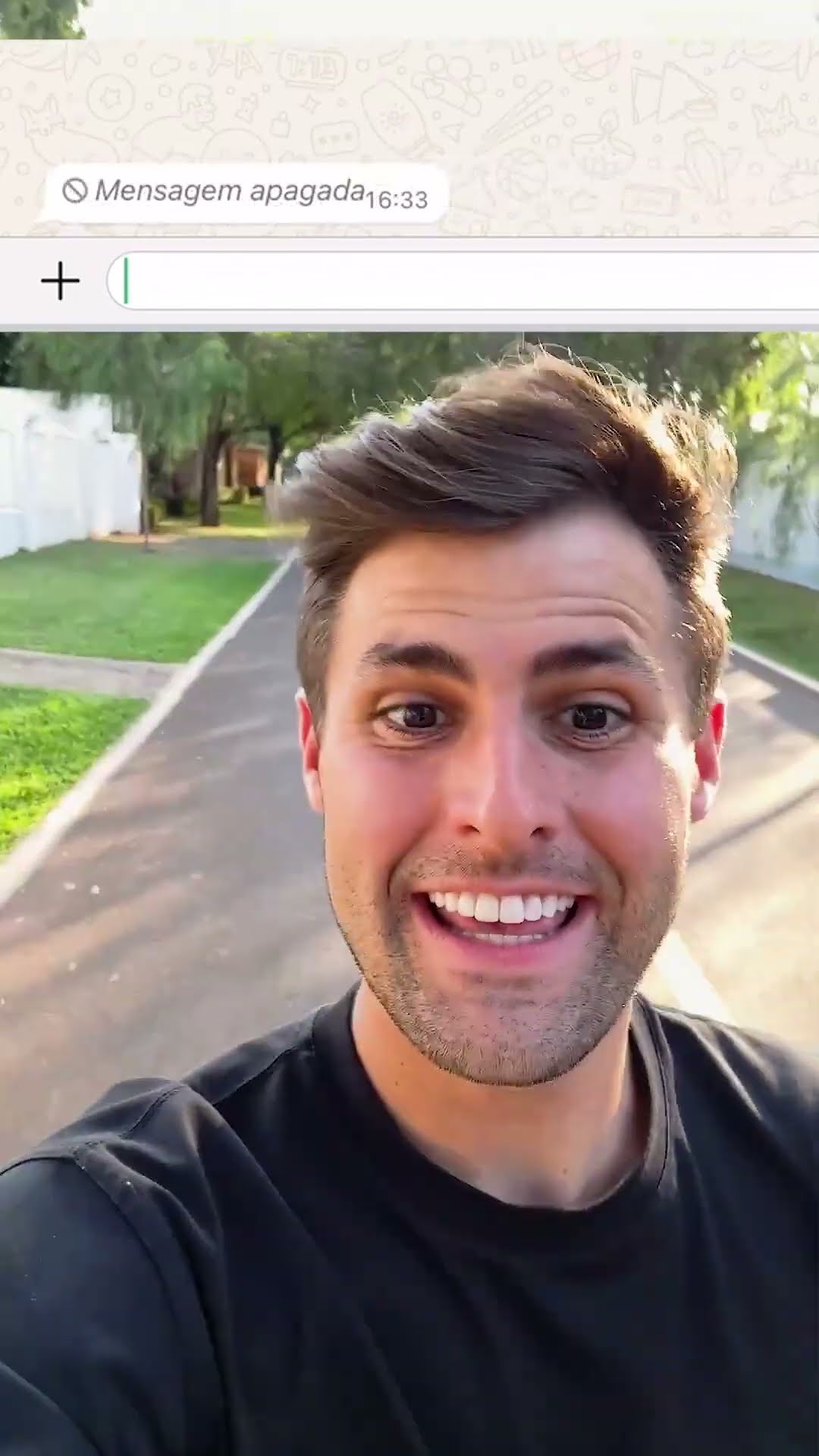 PORQUE ELA APAGOU A MENSAGEM?! #rezende #funny