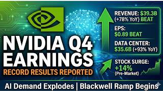 NVIDIA Q4 FY26 Earnings Breakdown: Blackwell, Vera Rubin & The Agentic AI Boom! 🚀