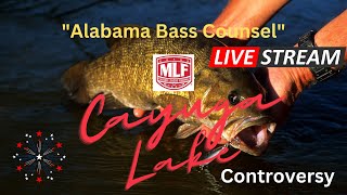Major League Fishing (MLF) Cayuga Lake Investigation-"Alabama Bass Counsel" Take On Disqualification