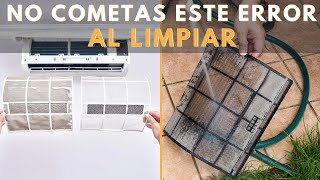 Cómo Limpiar los Filtros del Aire Acondicionado: Paso a Paso | Limpieza Completa Aire Acondicionado