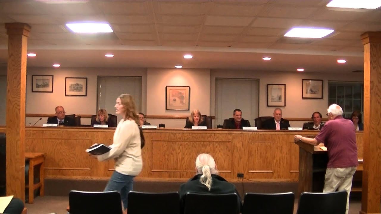 Pequannock Township Council Meeting 122215 YouTube