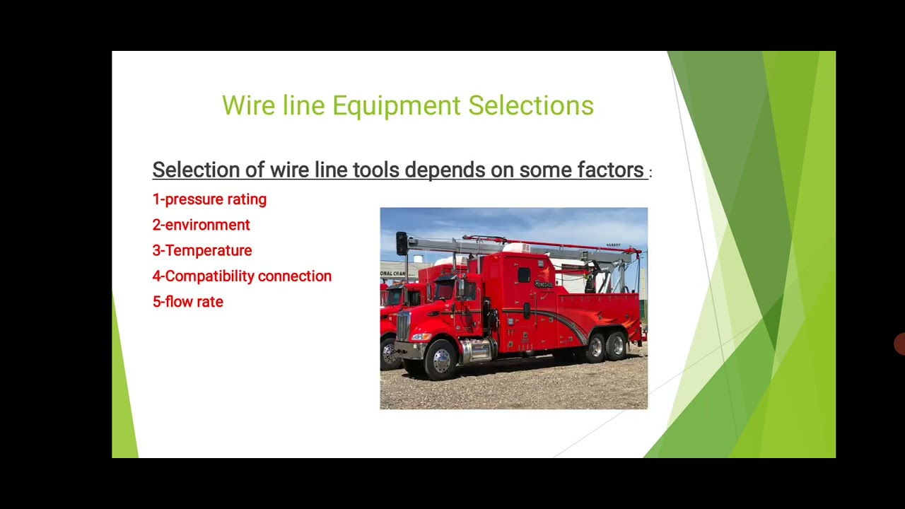 Wire line operation 1 ( Introduction to wire line) - YouTube