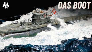Realistic WWII U-Boat Ocean Diorama | DAS BOOT (VII C) | 1/144 | Revell | Part III
