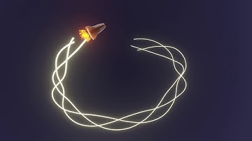 Procedural helix/Rocket trace loop - blender animation node