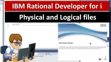 IBM Rational Developer - Working with Physical Files and Logical Files in Rational Developer for i