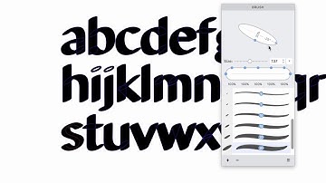 Power Brush. Fast prototyping of calligraphic strokes in FontLab VI.