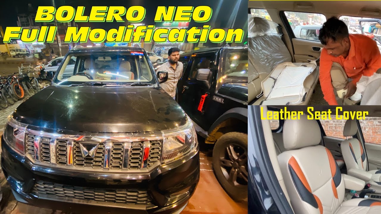 Installing Leather Seat Covers in Bolero Neo N10 Bolero Neo