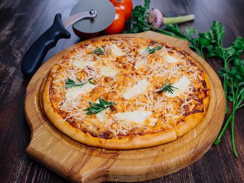 Quattro Formaggi Pizza (4 Cheese) - Best Italian Pizza Recipe Ever!