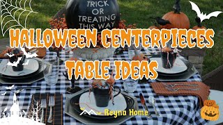Halloween Centerpieces Table Ideas Simple Halloween Table Decorations