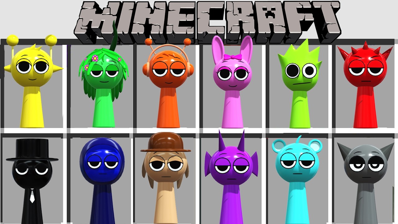 😂 Я СОЗДАЛА НАСТОЛЬНУЮ ИГРУ СО СПРУНКАМИ В МАЙНКРАФТ!  SPRUNKI INCREDIBOX MINECRAFT