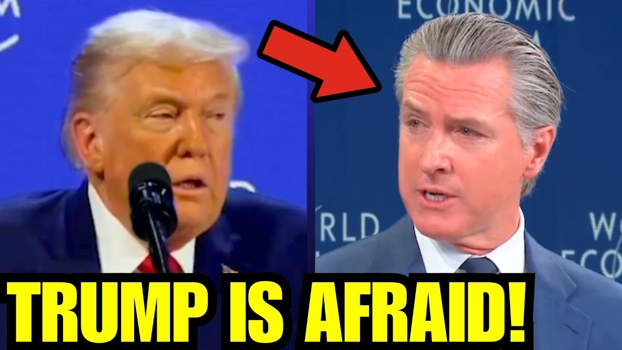 TERRIFIED Trump FAILS TO SILENCE Newsom, Crowd CHEERS