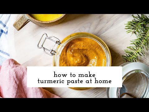 دستور پخت خمیر زردچوبه