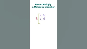 How to #Multiply a #Matrix by a Number