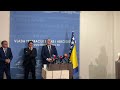 Press konferencija nakon sjednice Vlade FBiH o fiskalnoj reformi