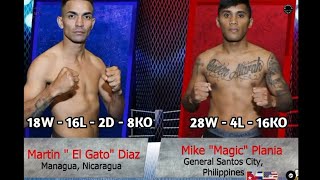 🇦🇷Martin Diaz vs 🇵🇭Mike Plania fight❗04\/27\/24❗10 seconds in first round!