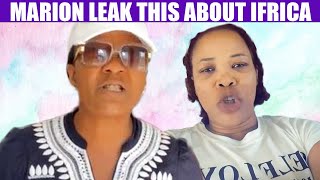 WHAT! Marion/Lady Saw LEAK Ifrica HIDDEN Past Doing This | Ifrica Clapsback