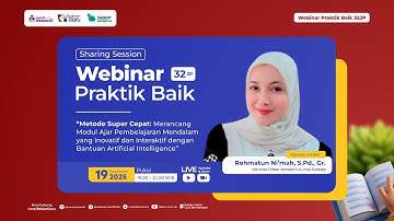H2: Webinar Merancang Modul Ajar Pembelajaran Mendalam Inovatif dan Interaktif dengan Bantuan AI