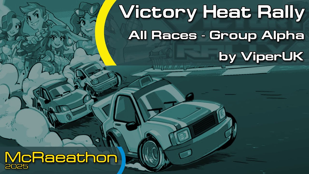 McRaeathon 2025 | Victory Heat Rally | All Races (Group Alpha) | ViperUK | 