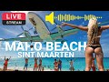 Maho beach  sint maarten  sxm airport  live webcam