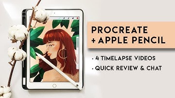 Procreate Timelapse Videos + Review