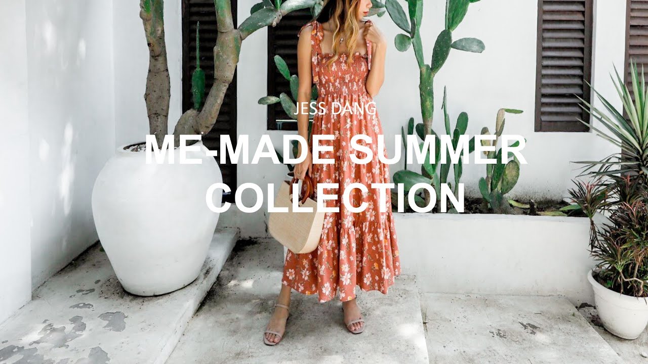 My "ME-MADE SUMMER COLLECTION" - I made my entire summer wardrobe