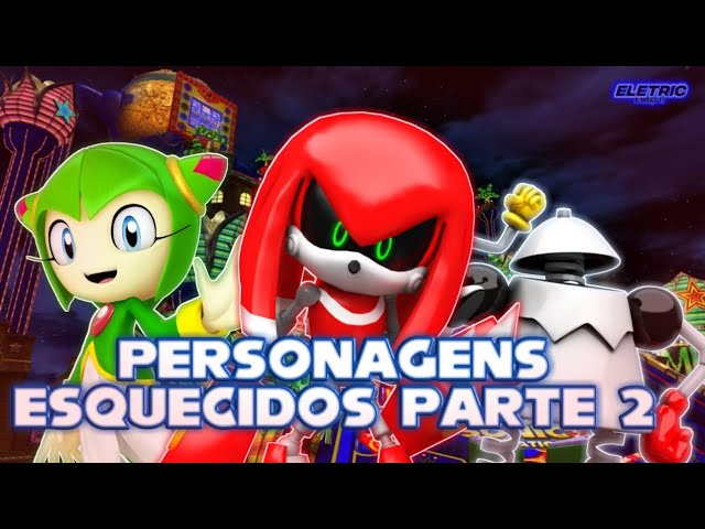 Personagens ABANDONADOS da série SONIC que todos esqueceram 