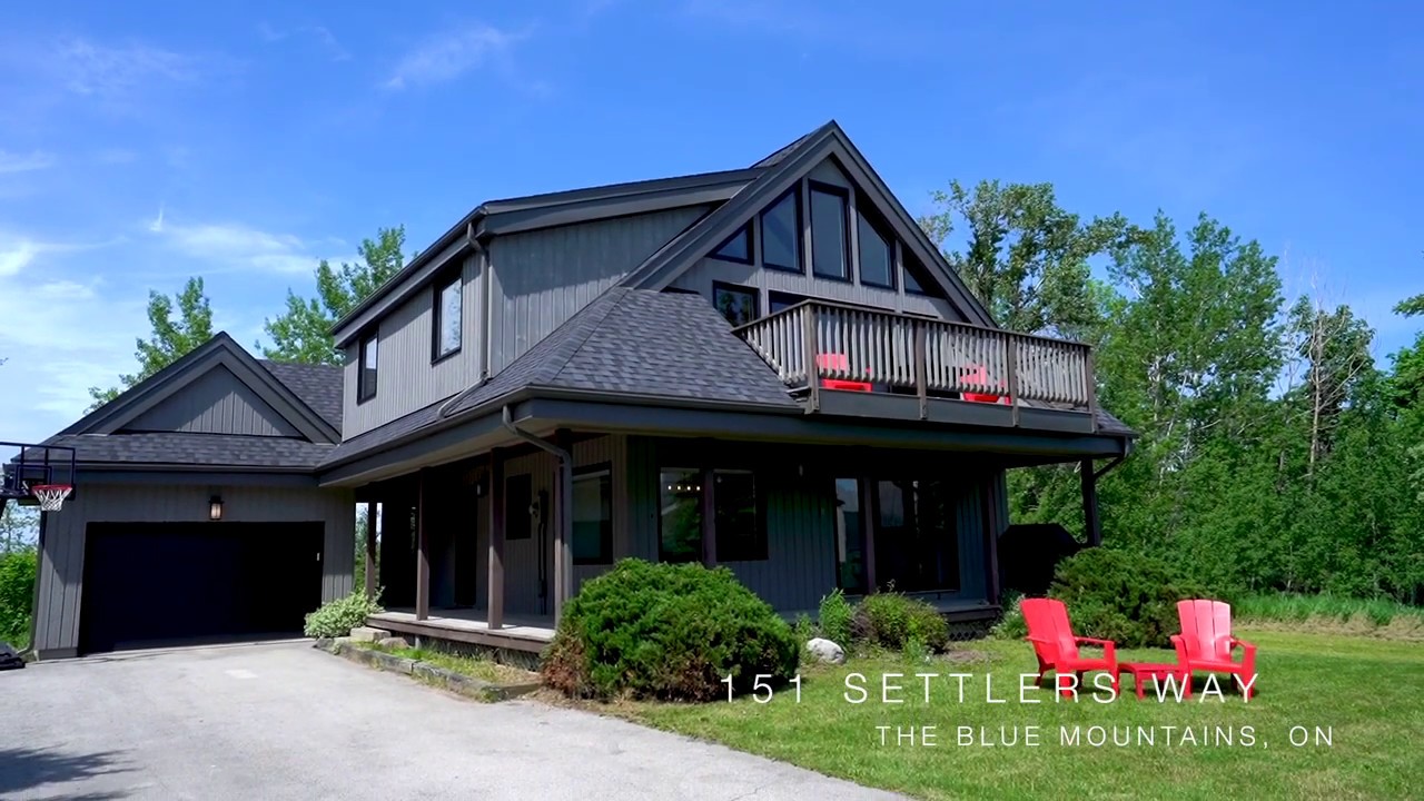 151 Settlers Way, The Blue Mountains, Ontario YouTube