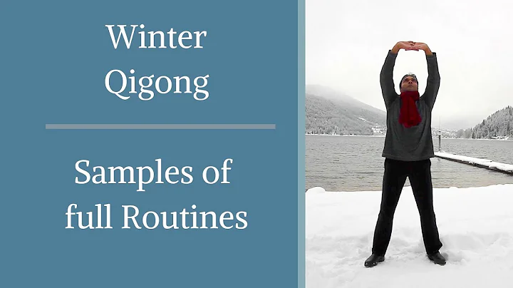 Qigong routine in the Winter with Jeff Chand - Sam...