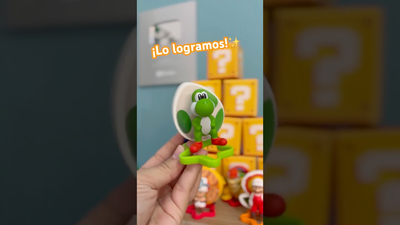 TODOS LOS JUGUETES DE MARIO ¡Lo logramos! con @McDonalds