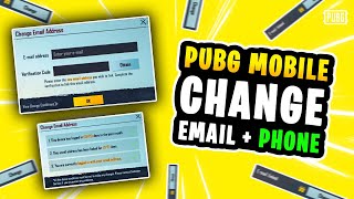 HOW TO CHANGE EMAIL IN PUBG MOBILE | HOW TO CHANGE PHONE