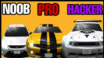 NOOB vs PRO vs HACKER - CSR Racing