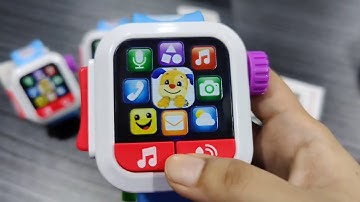 Fisher-Price GJW17 Laugh & Learn Time to Learn Smartwatch. Plz Subscribe My Channel