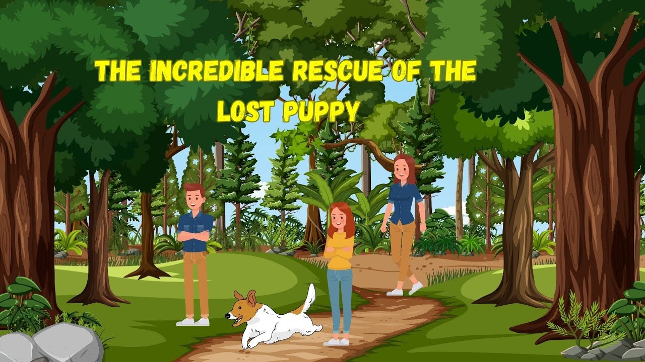 The Incredible Rescue of the Lost Puppy /Bed Time Stories /Animated ...