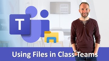 How to use files in a Class Team