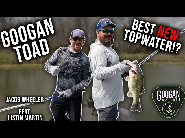 Topwater Fishing Challenge Vs. Justin Martin (Brand New Googan