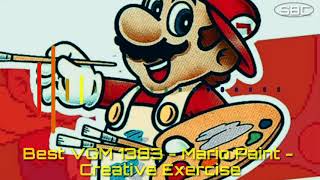 Best VGM 1383 - Mario Paint - Creative Exercise Nocopyright (SBC)