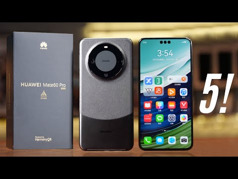 Huawei Mate 60 Pro - TOP 5 FEATURES!