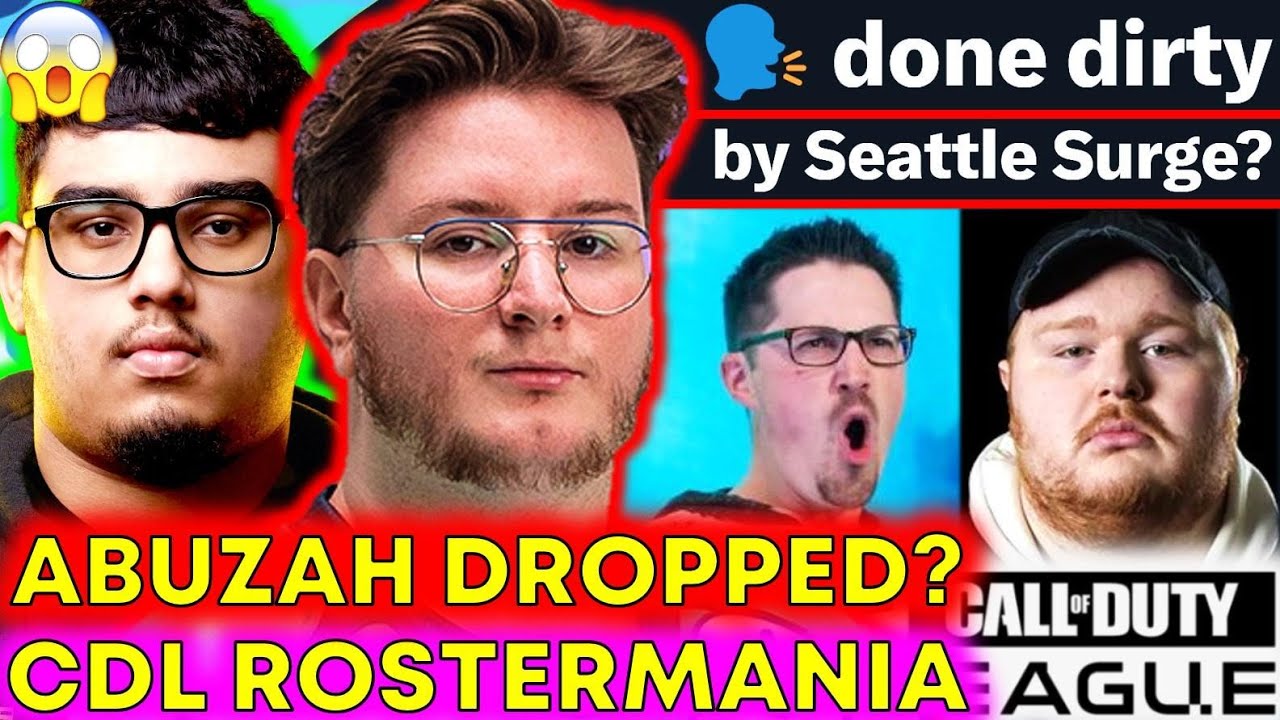 Roster DRAMA as Abuzah Out LEAKED?! 😳 CDL Rostermania - YouTube