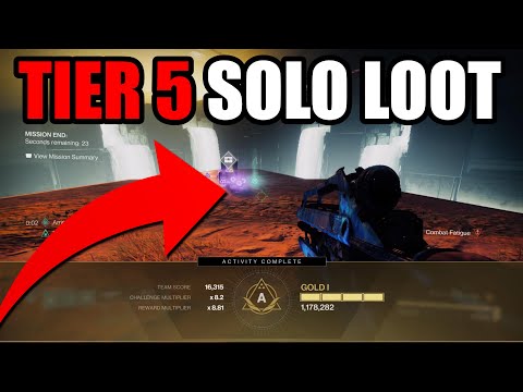 Grade A Clear TIER 5 Loot Solo - Solo GRANDMASTER 440