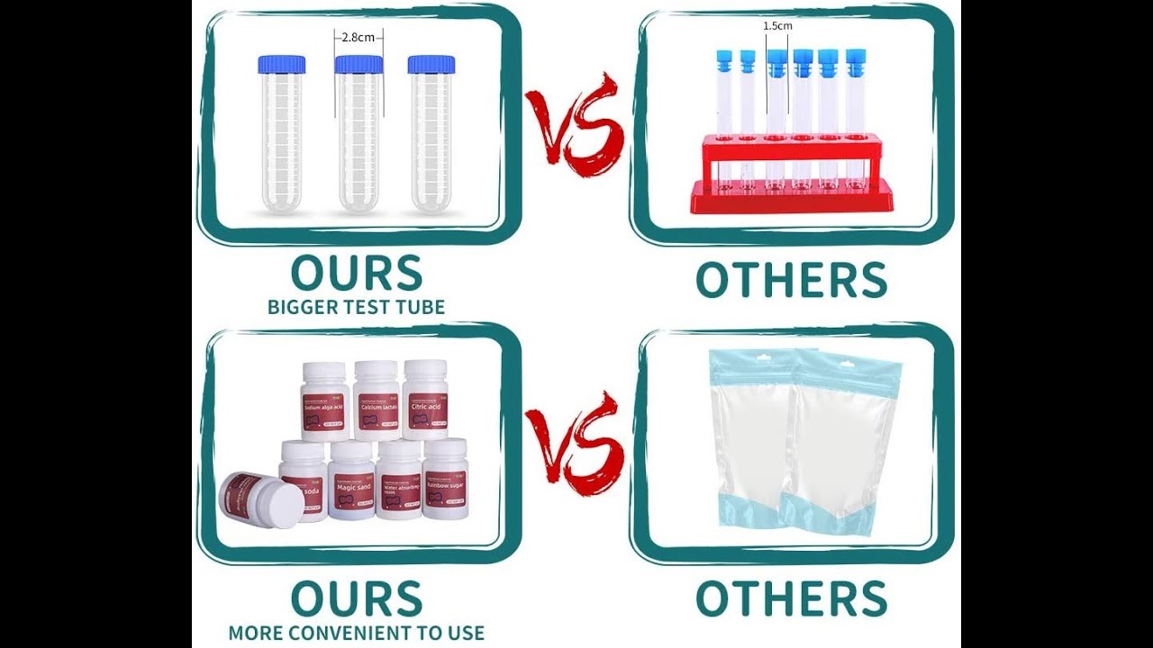 SNAEN Science Kit for Kids - 30 Cool Experiments and Lab Coat Scientist Costume,DIY STEM Education.