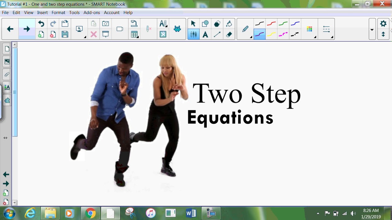 Tutorial 1 Solving 1 and 2 Step Equations - YouTube