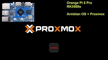Orangepi 5 Pro + Armbian debian - Proxmox