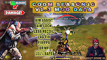 CODM SEASON10 BRUTAL AIM ASSIST | LAG FIX | LESS RECOIL V1.3 CONFIG FILE