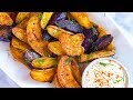 Roasted Fingerling Potatoes with Craveable Dipping Sauce