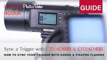 How to Sync Your CITI600/400 Pro or AD600/400 Pro Flash with your Trigger