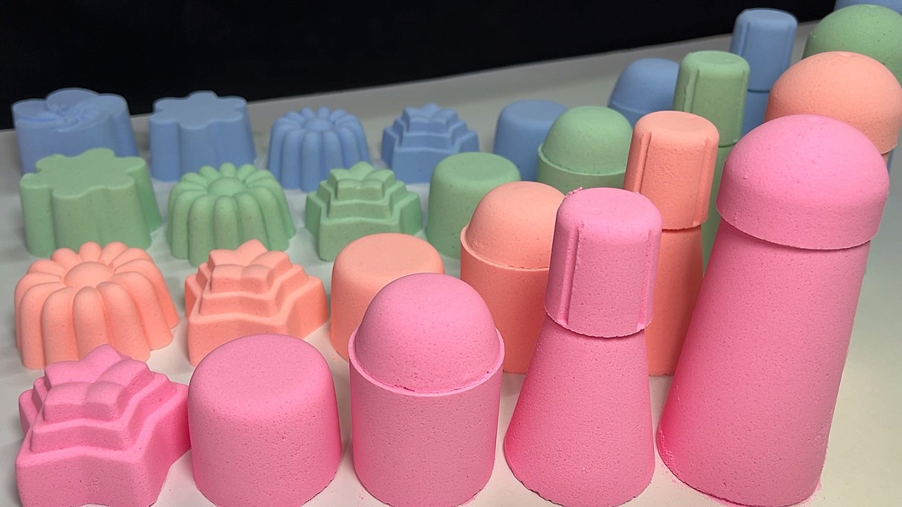 Satisfying Video I ASMR Baking Soda I Break and crush